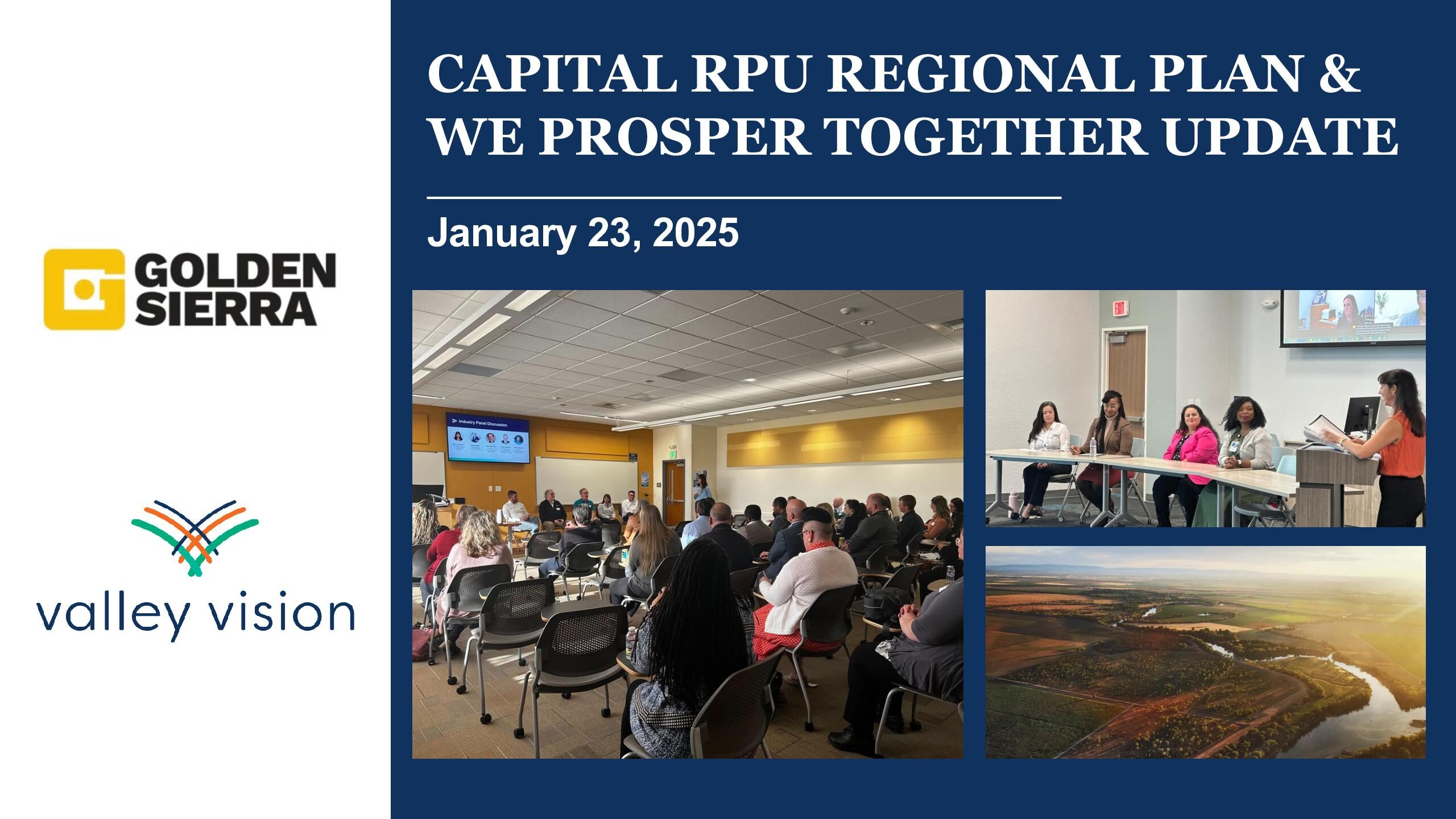 Valley Vision Capital RPU Regional Plan Presentation 1/23/25